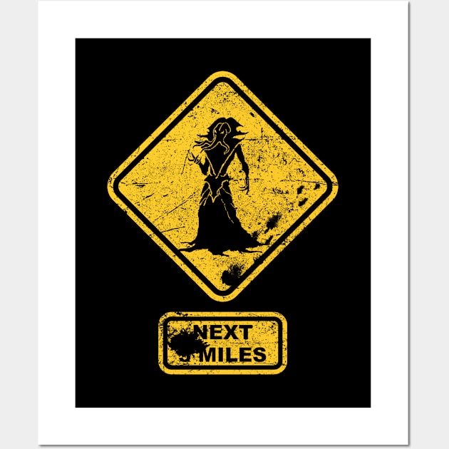 Road Sign Wall Art by Bigrum P. Bear Designs